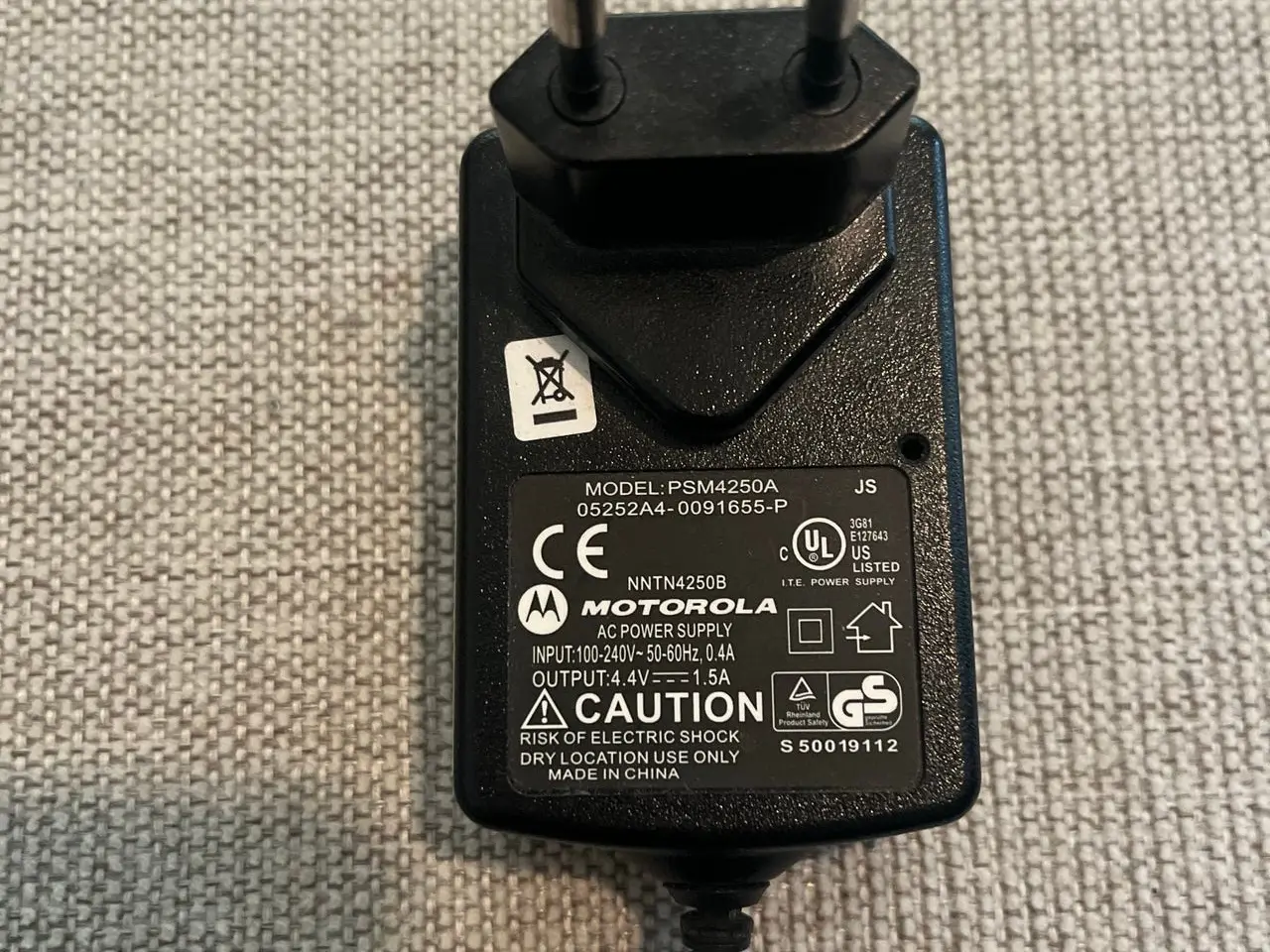 Billede 3 - Motorola oplader PSM4250A