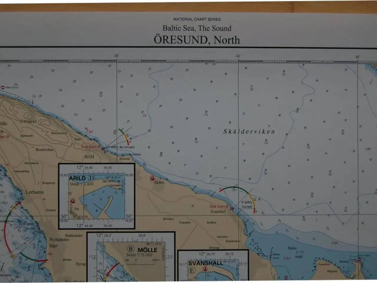 Billede 3 - Svensk Søkort 922 Øresund Nordlige del