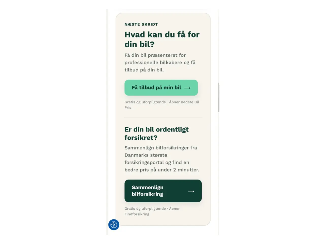 Billede 3 - Gratis tjek af din bil – MINBILINFO.DK