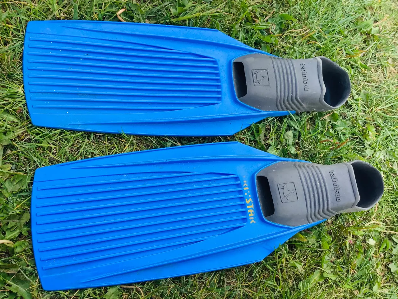 Billede 3 - Svømmefødder & snorkel vintage