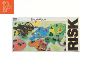 Risk Erobre Verden brætspil fra Parker (str. 26,5x51 cm)