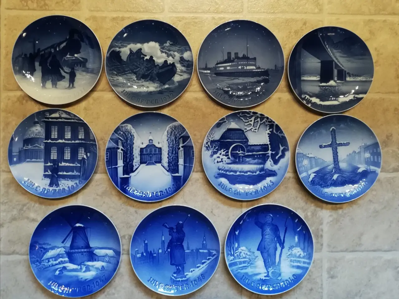 Billede 1 - B&G juleplatter 1931-1949