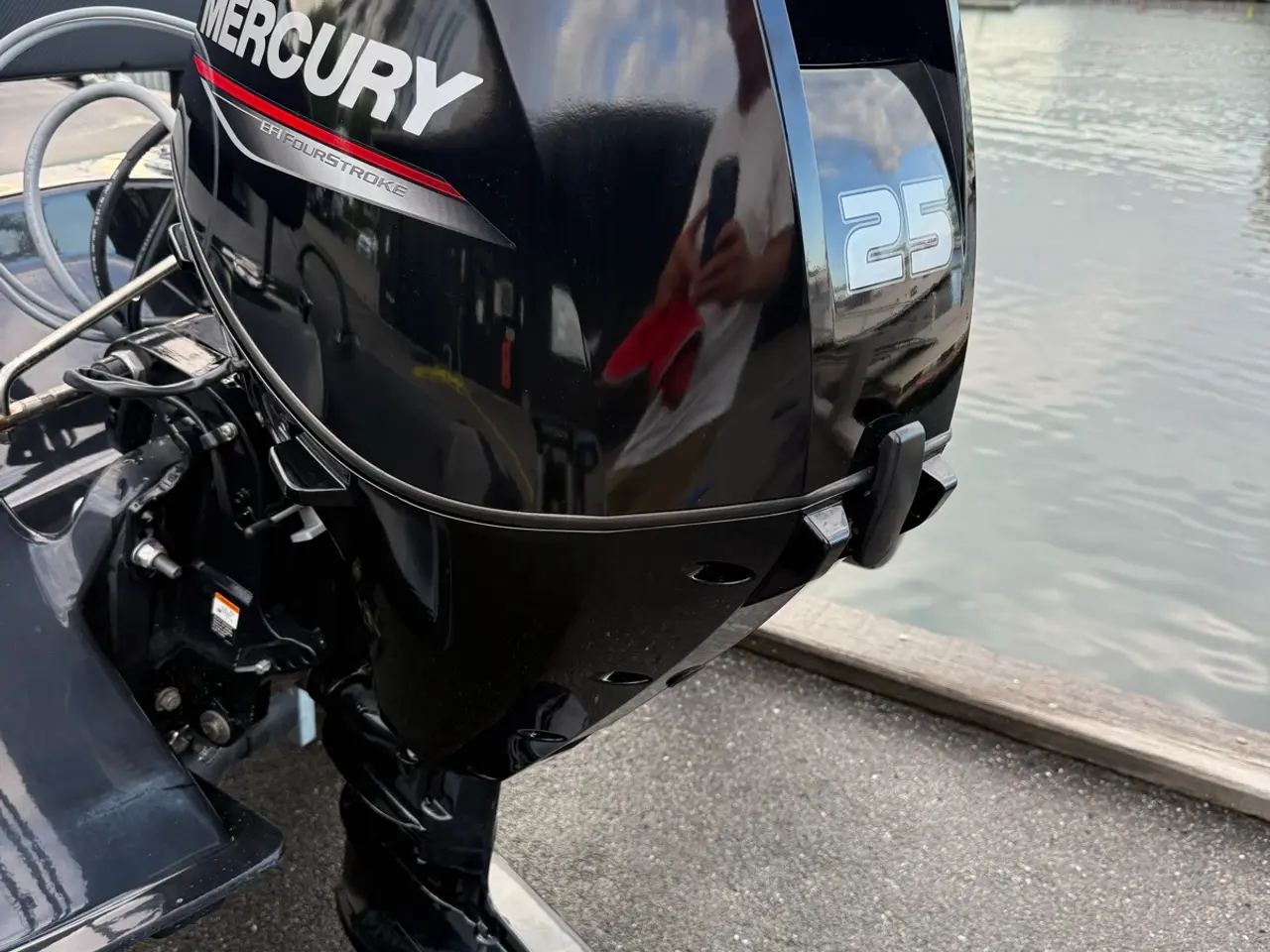 Billede 3 - Grand 340 GL Black Edition Mercury 25hk m trailer