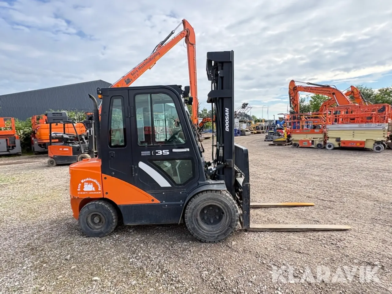 Billede 7 - Gaffeltruck Doosan D35C-7