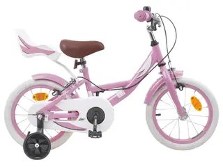 Børnecykel 14 tommer anbefalet til 3-5 år gammel Lys pink