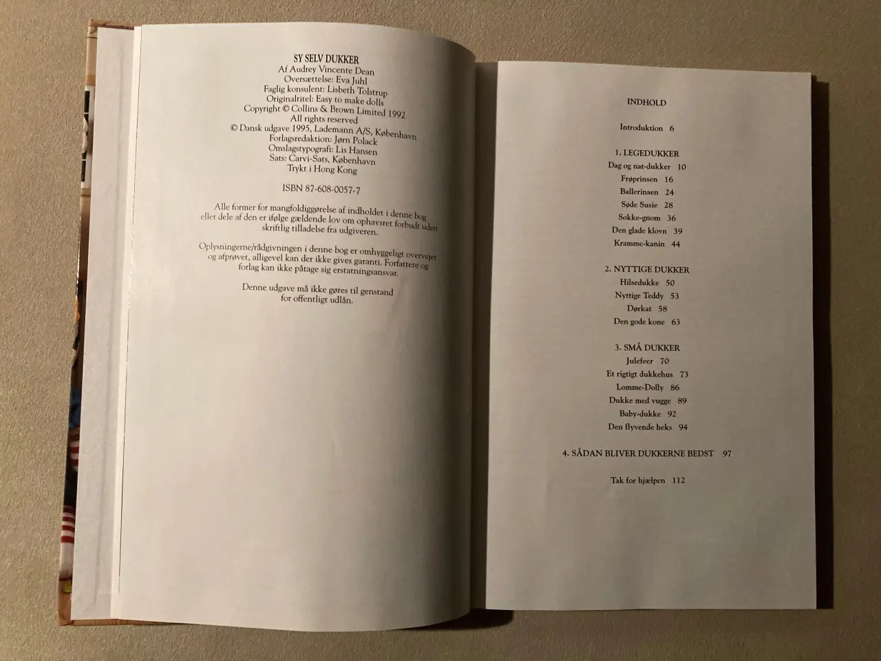 Billede 3 - Sy selv dukker - Audrey Vincente Dean