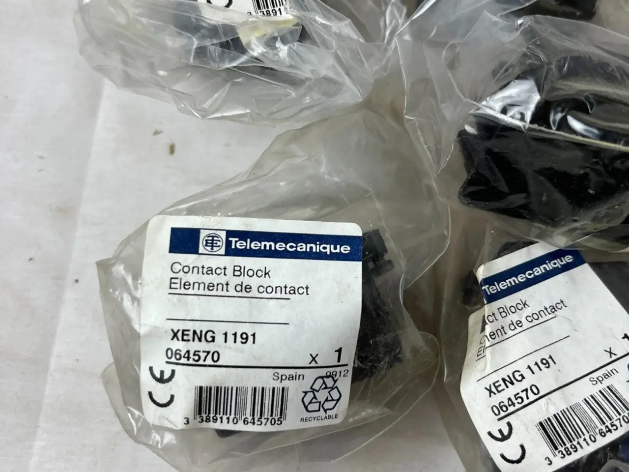 Billede 4 - Telemecanique XENG1191 Contact Blocks 064570 2NO