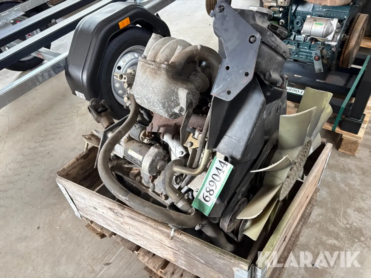 Billede 3 - Motor Yanmar 4-cylindret