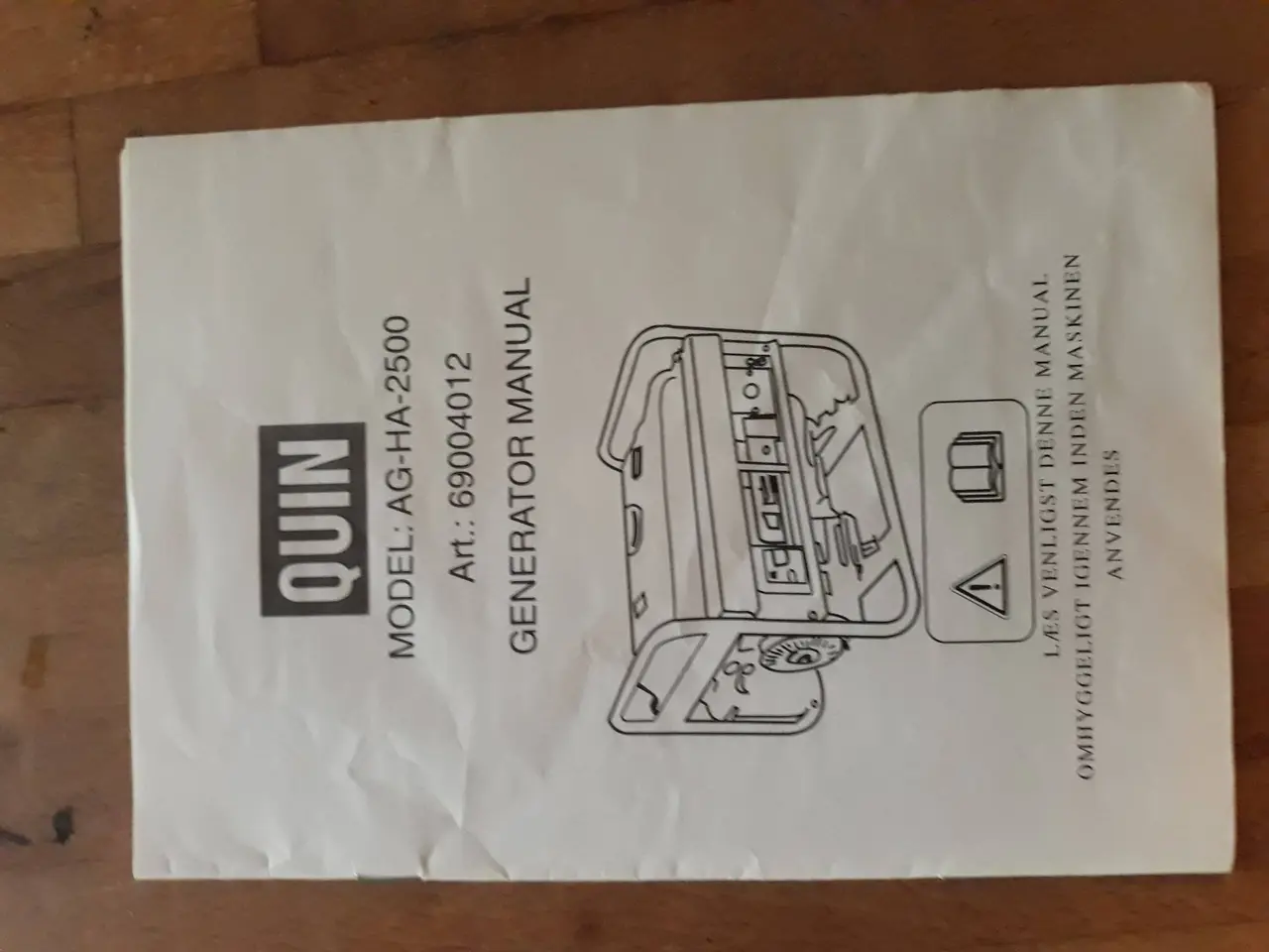 Billede 4 - Honda EG1900X generator