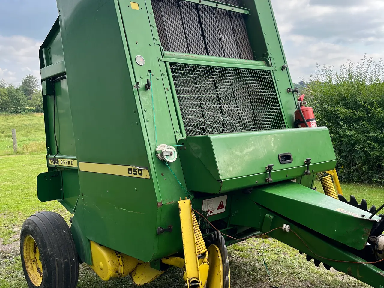 Billede 3 - John Deere 550 Rundballepresser