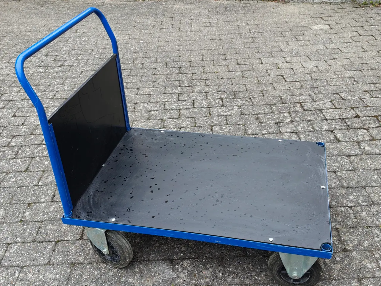 Billede 2 - Transportvogn / platformsvogn til lager