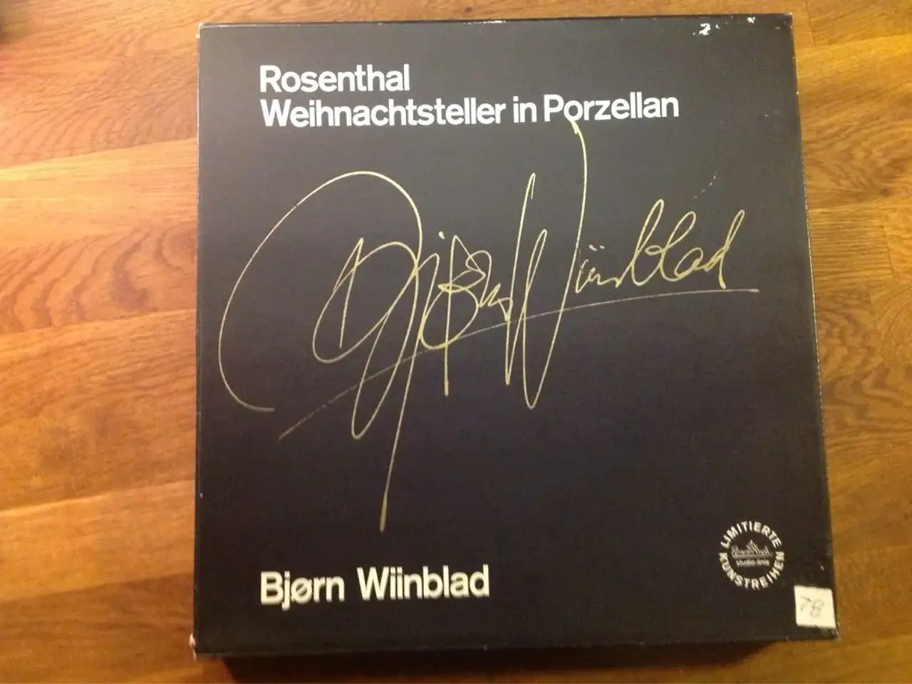 Billede 2 - Bjørn Wiinblad/Rosenthal juleplatte