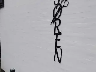 Flot frisør skilt