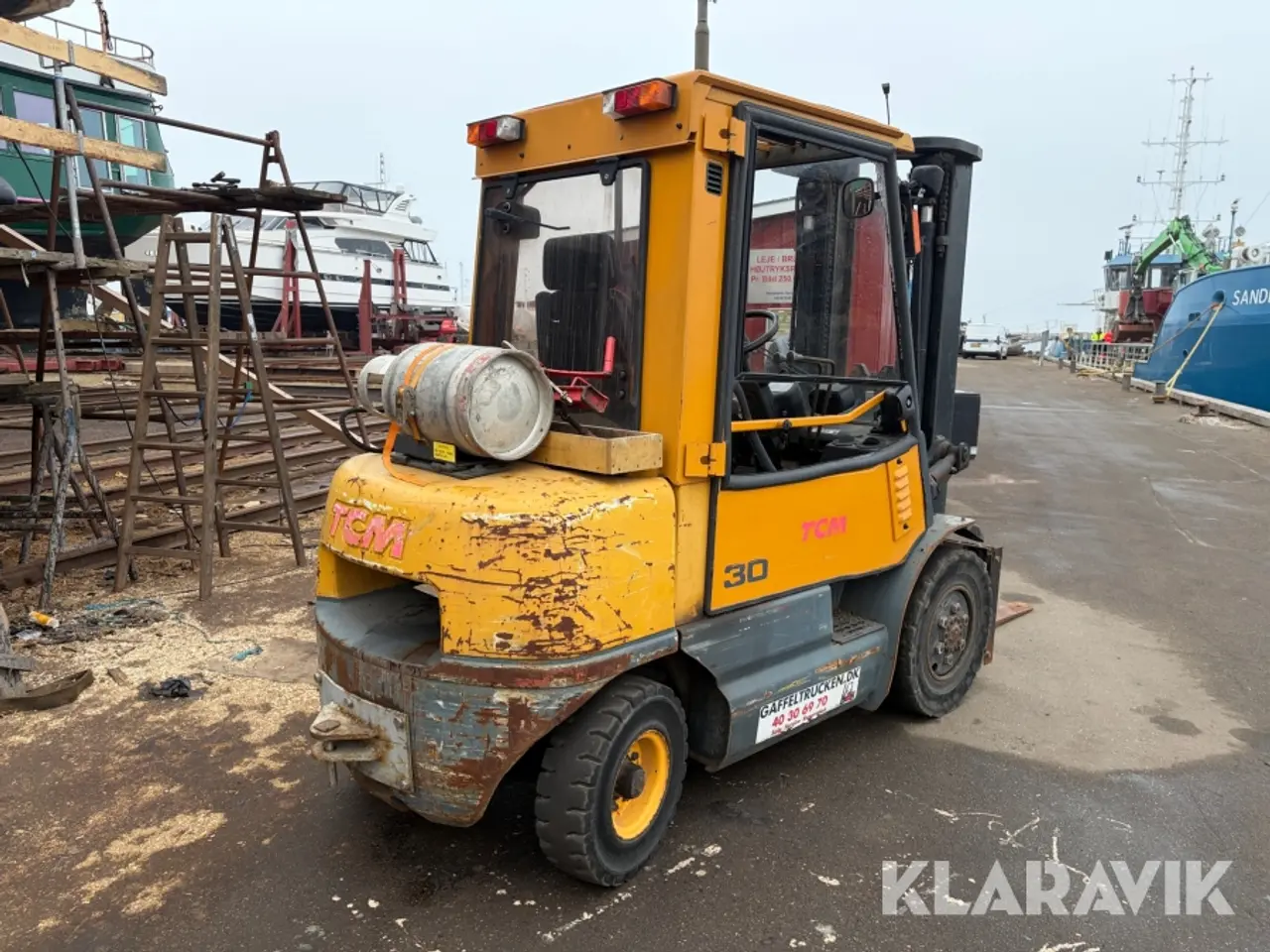 Billede 5 - Gaffeltruck TCM FG30N5T 3 tons LPG