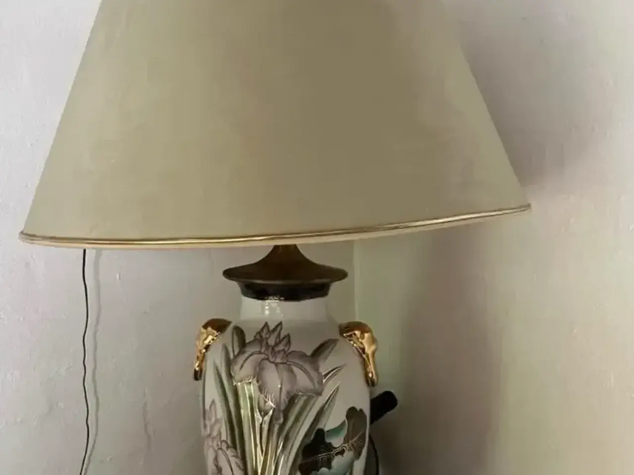 Billede 5 - Dekorativ vintage bordlampe