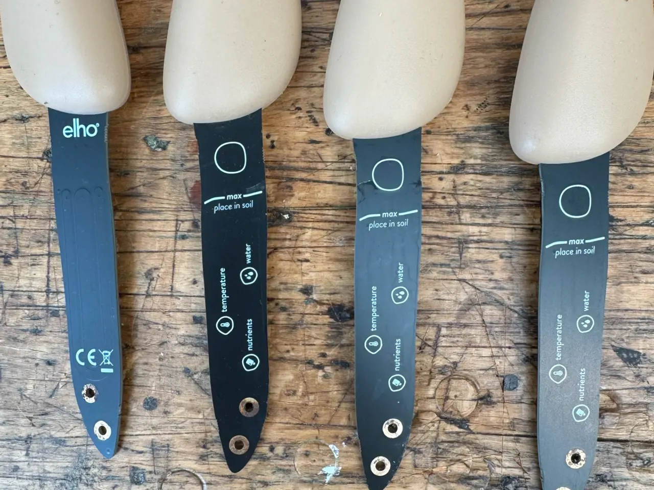 Billede 1 - 4 stk. Elho Smart Pebble – intelligente plantesens