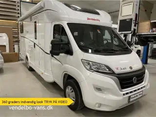 2025 - Dethleffs Just T 7052 EB - 90 Year Enkeltsenge og garage - 90 års udstyrsmodellen