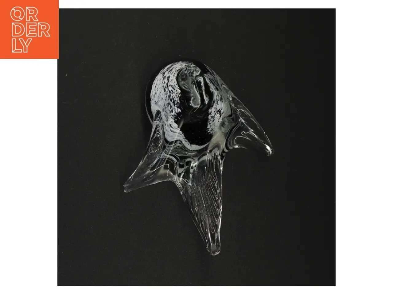 Billede 3 - Håndlavet Glasfugl skulptur (str. 16 xn 14 cm)