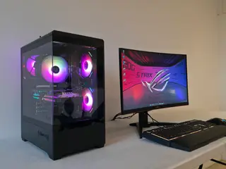 Asus RTX 3060 O.C Pc + 24" Gaming skærm