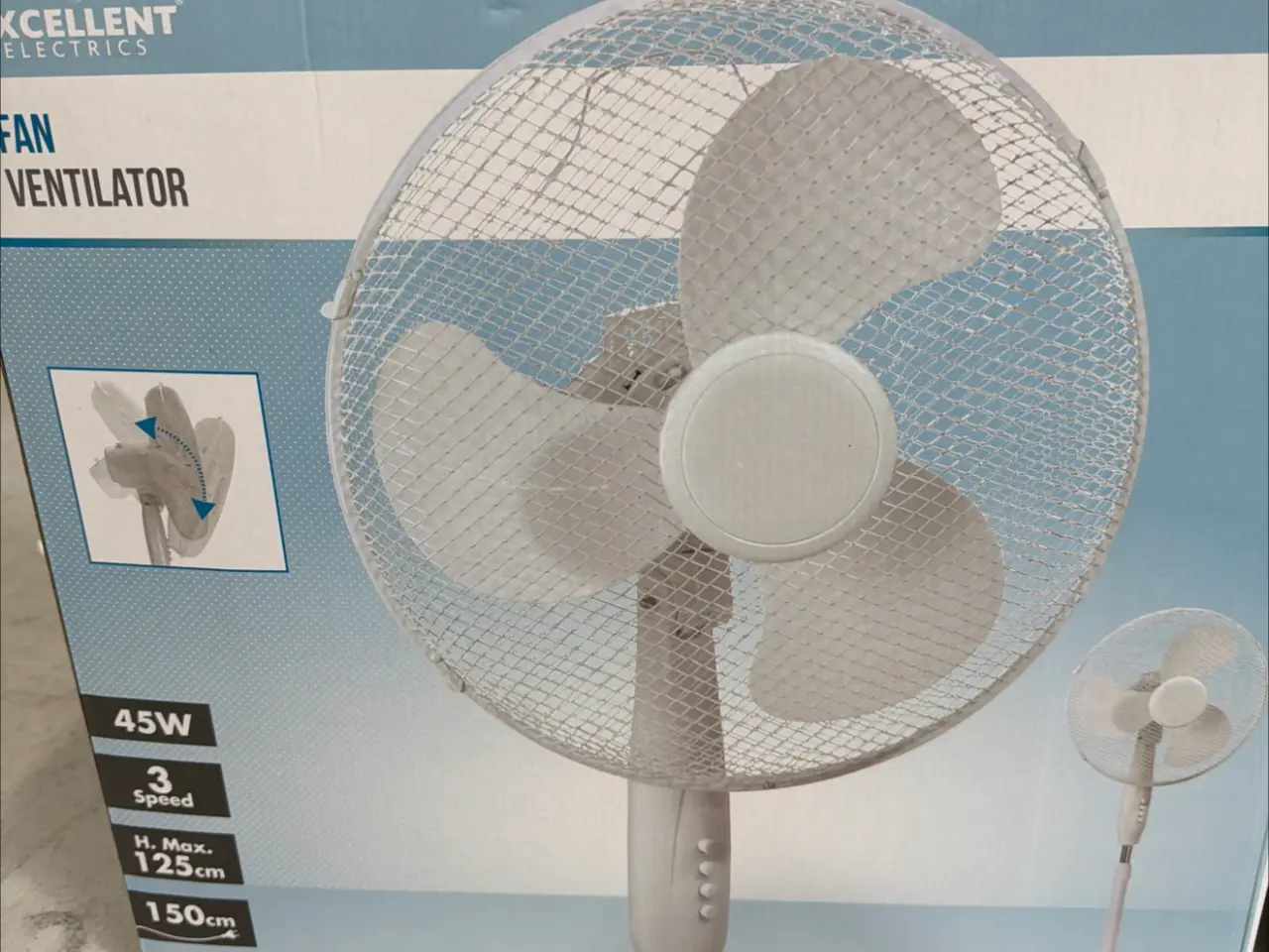 Billede 1 - Gulvventilator 