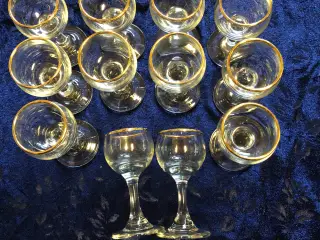 Holmegaard snapseglas.