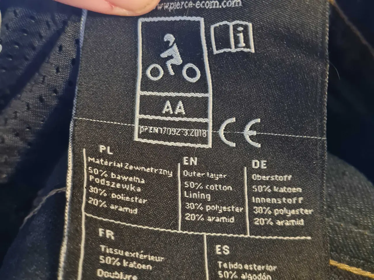 Billede 7 - jeans til motorcykelkørsel W-34