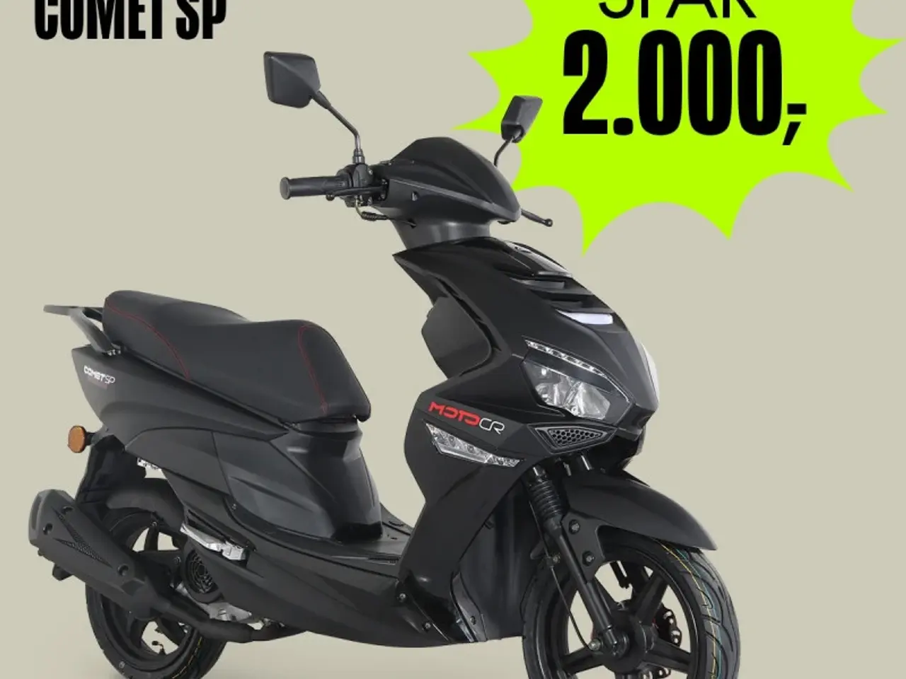 Billede 1 - MotoCR Comet SP 30 km/t