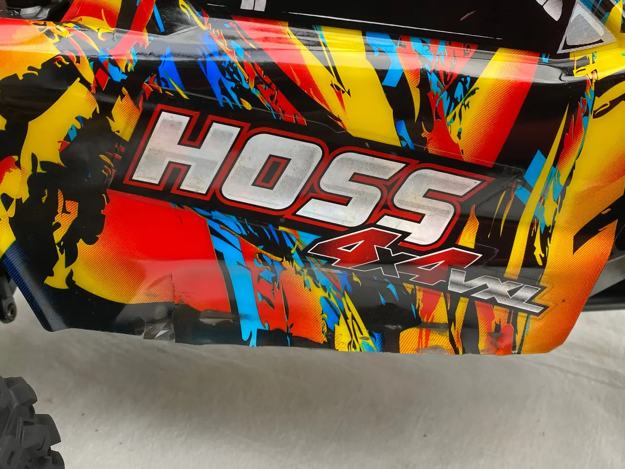 Billede 2 - Traxxas Hoss 4x4 VXL Ultimate Clipless 1/10