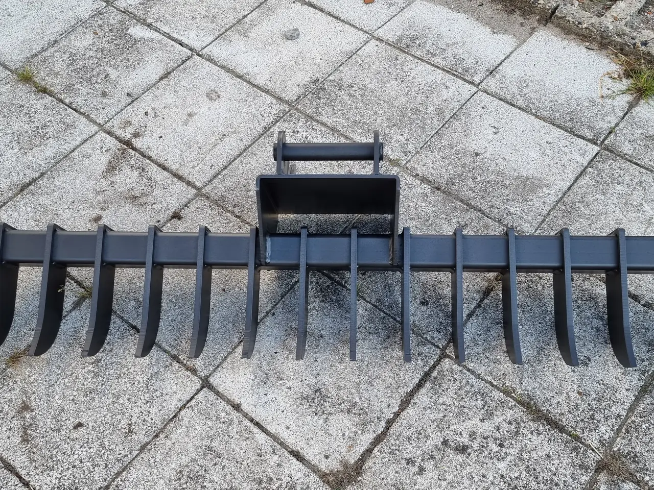 Billede 1 - Rive til minigraverV2 , 2,5T. 120 cm, S30, MH30