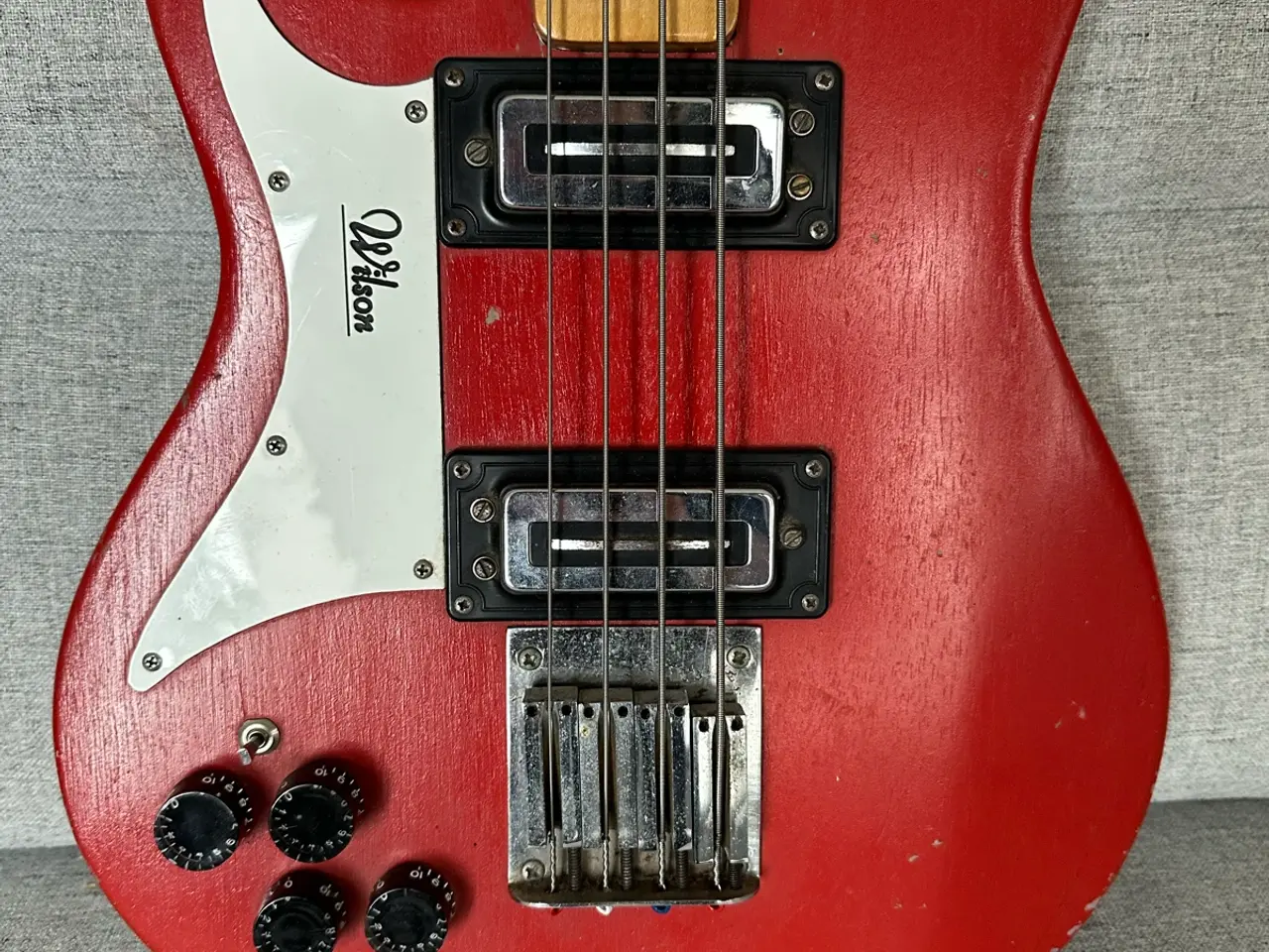 Billede 3 - Vintage venstrehånds Wilson Rapier bas