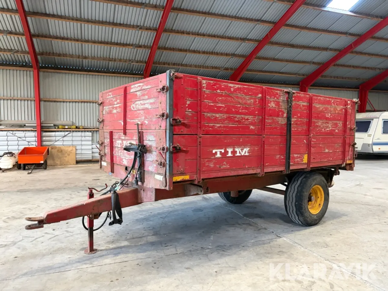Billede 1 - Tipvogn Tim 5.6 tons med 3 vejs tip.