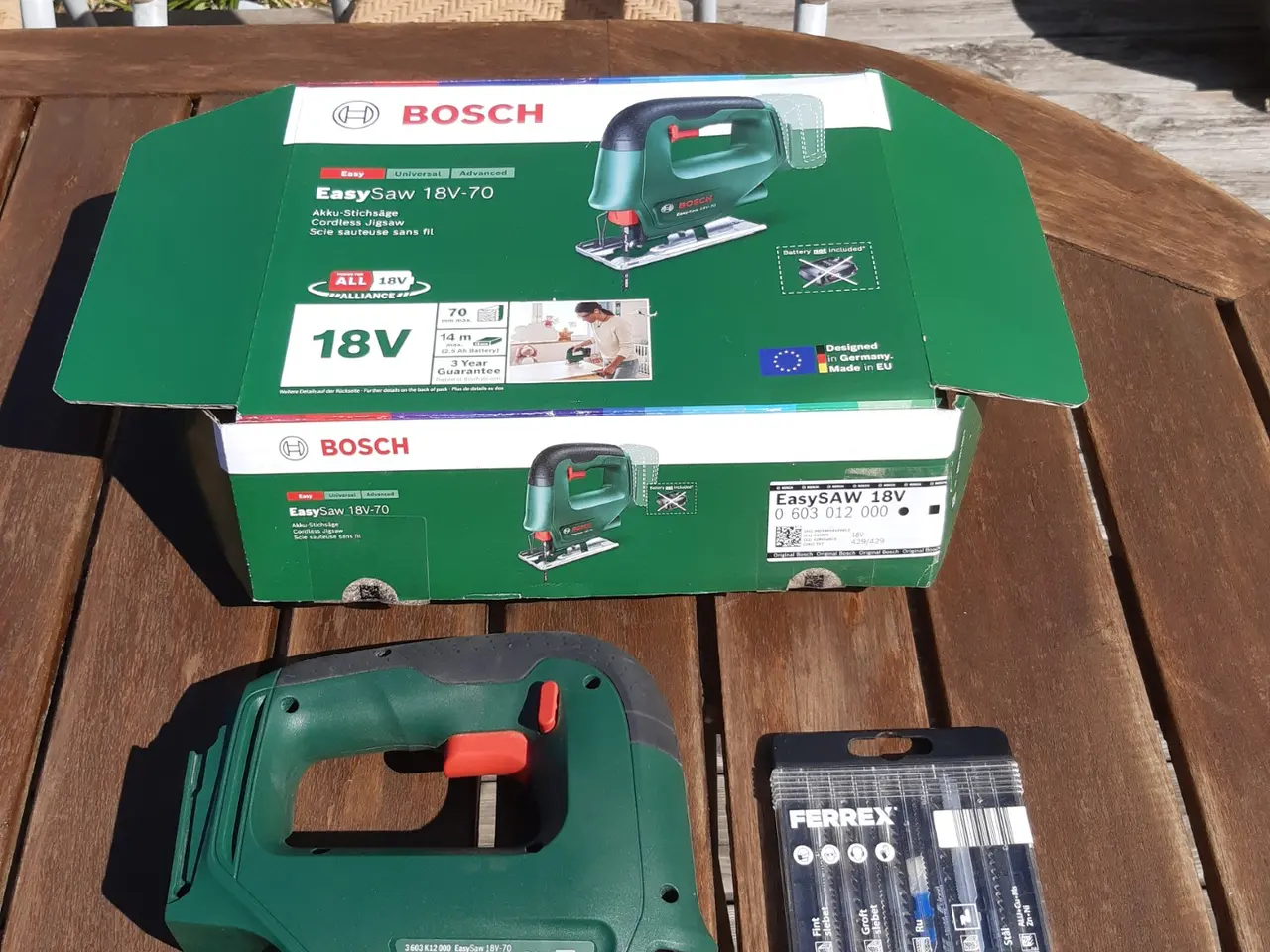 Billede 1 - stiksav batteridrevet
