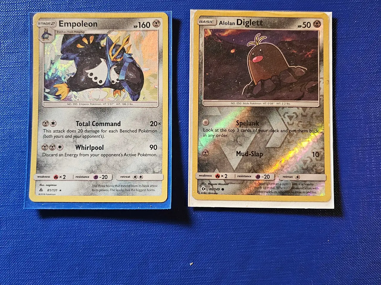 Billede 1 - Empoleon og alolan diglett 