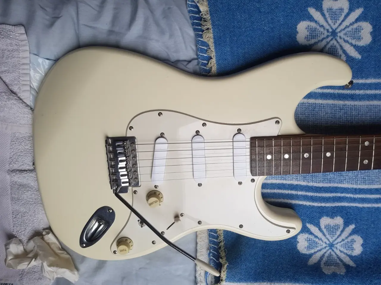 Billede 3 - Jack & Danny Brothers hvid strat