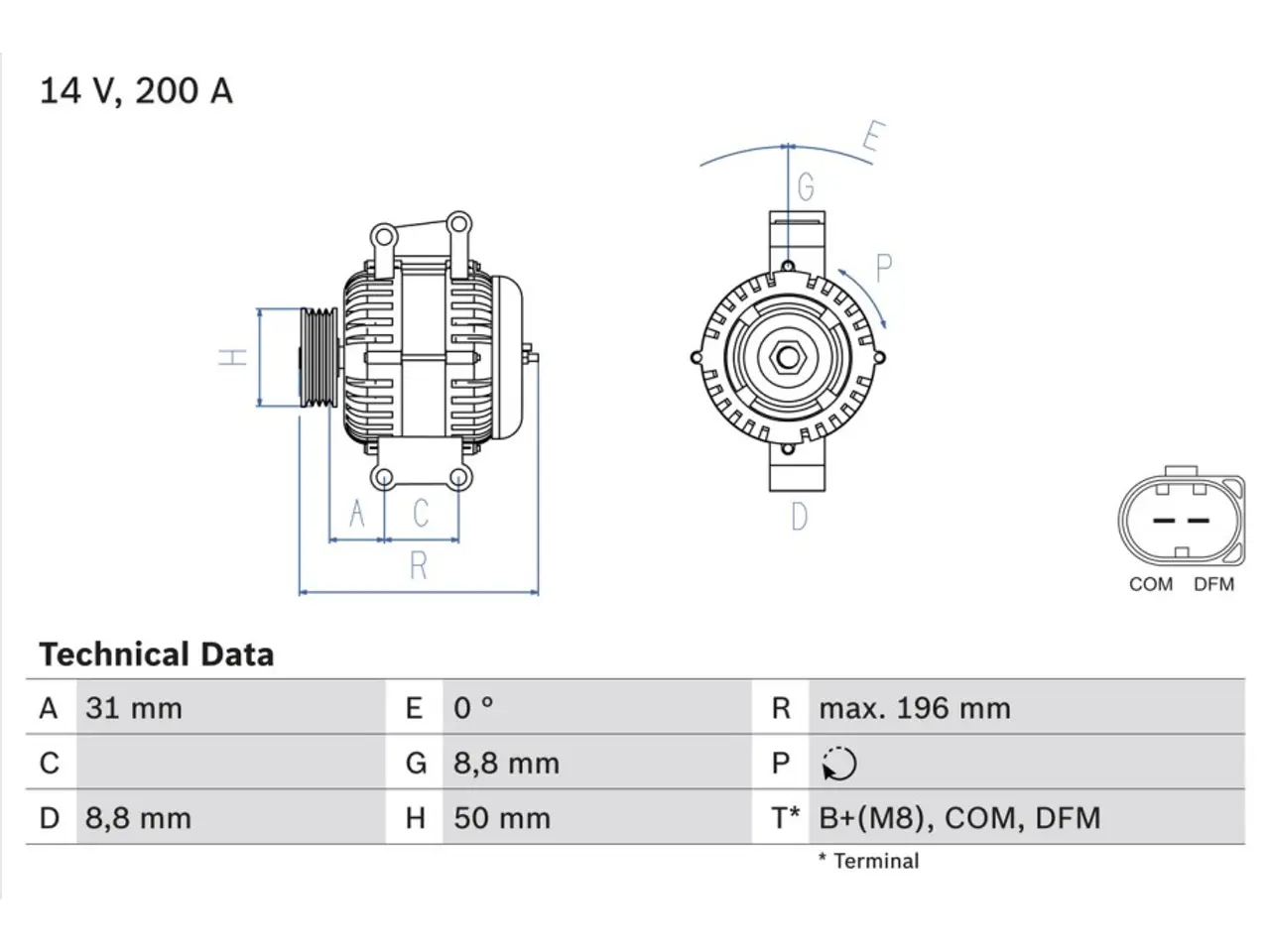 Billede 2 - generator 200 amp