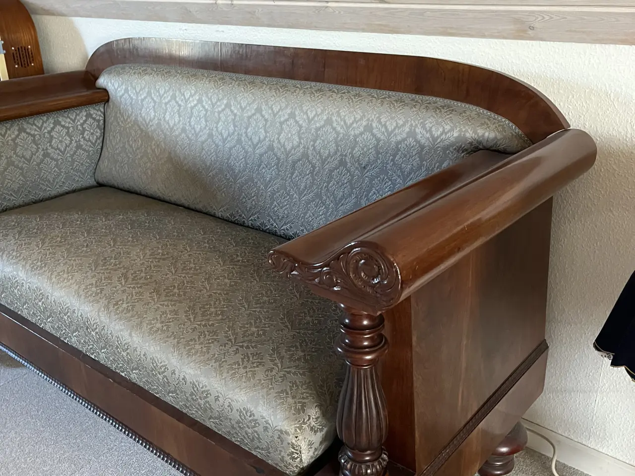 Billede 4 - Super flot antik mahogni sofa.