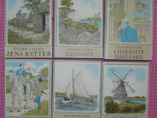 Sigurd Elkjær hardback bøger