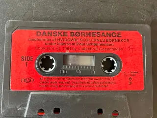 Retro kassettebånd med Hvidovre skolernes børnekor