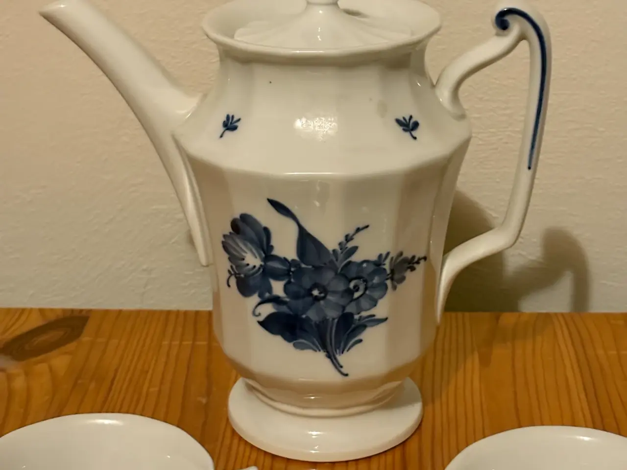 Billede 5 - Royal Copenhagen Blå Blomst Kantet Sæt