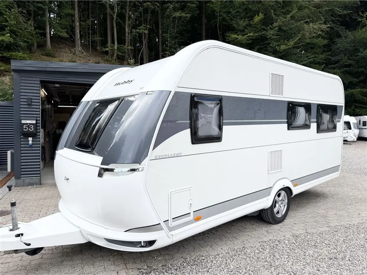 Billede 4 - 2022 - Hobby Excellent 495 UFe Dobbeltseng-Gulvtemp.-Mover-Aircon-Telt