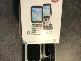 Doro 780x - brugervenlig ældretelefon -med garanti