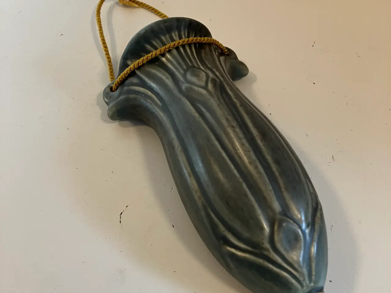 Billede 1 - Grøn keramik vase