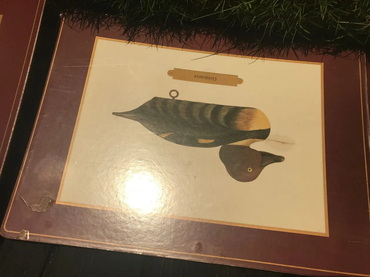 Billede 5 - 4 flotte ældre billeder m. ænder