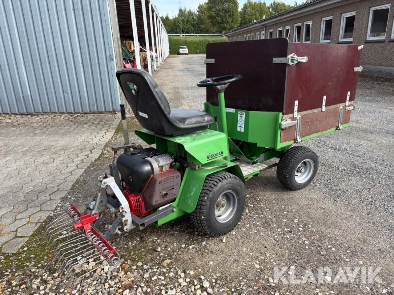 Billede 5 - Arbejdskøretøj Nicodan 450H - Kirkegårdstruck