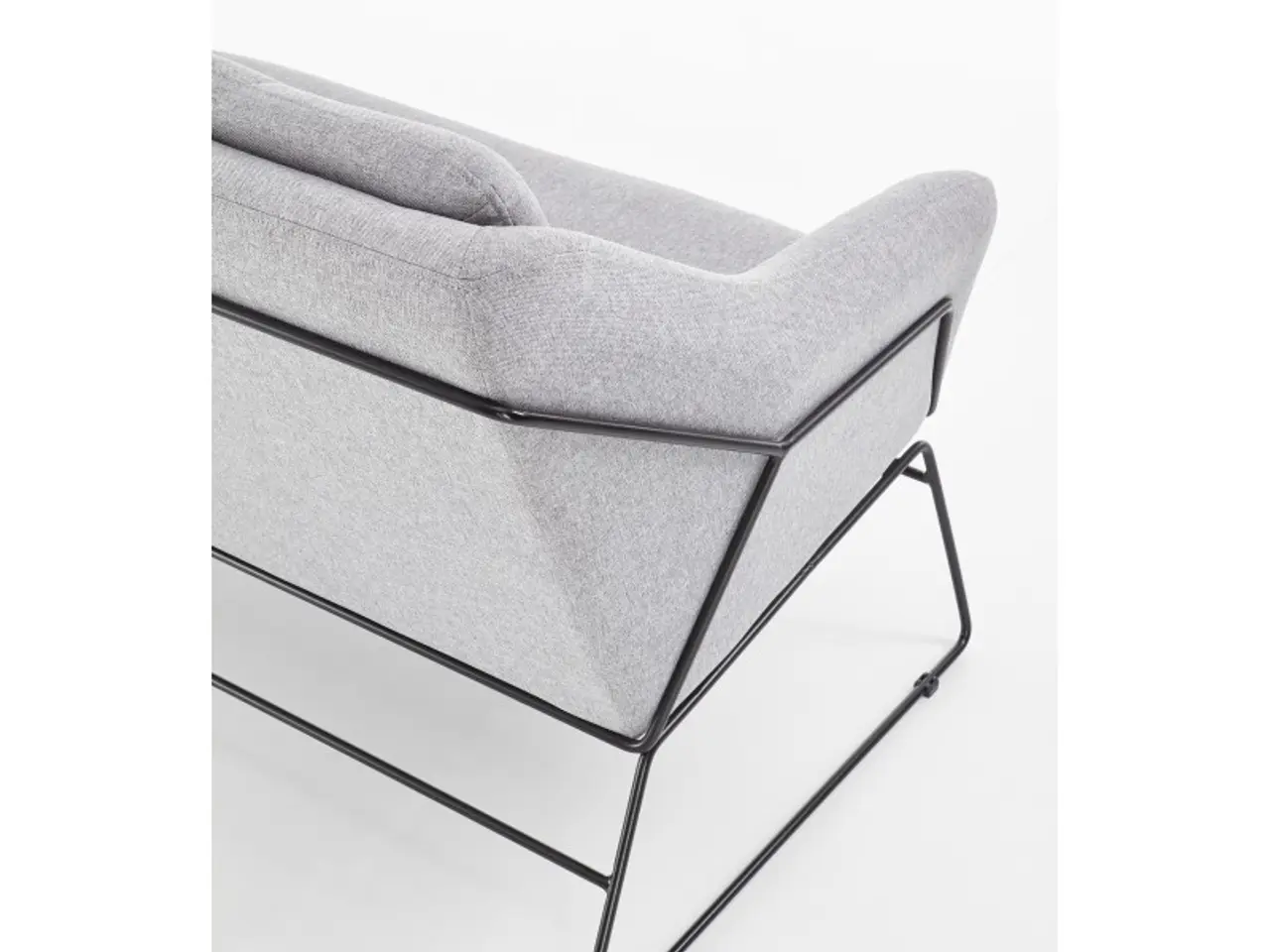 Billede 5 - SOFT 2 pers sofa - Lysegrå stof