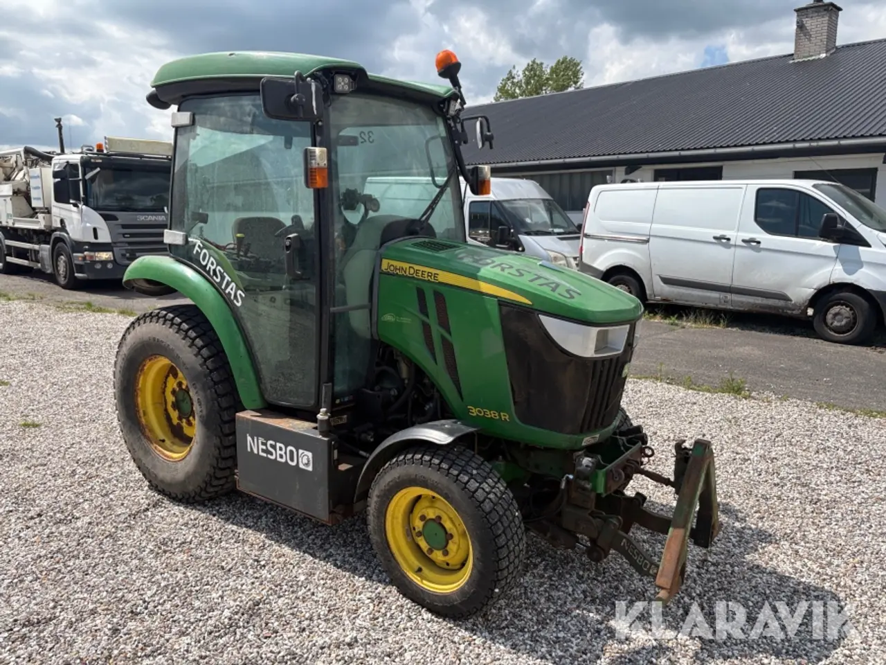 Billede 7 - Traktor John Deere 3038R