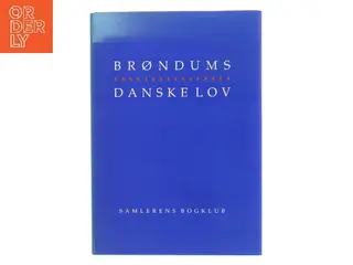 Brøndums danske lov af Maiken T. Derno (Bog)