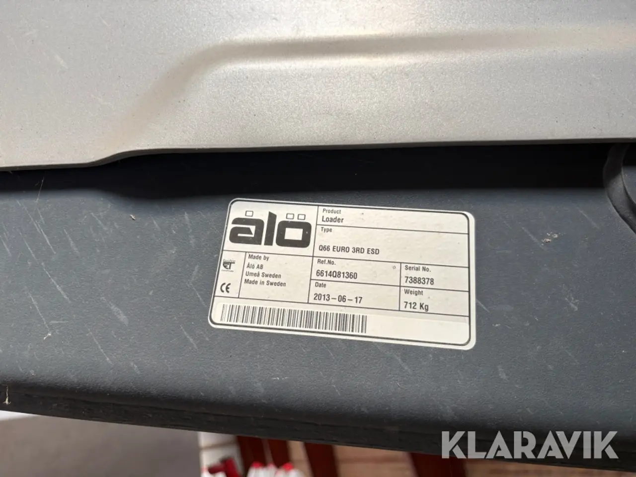 Billede 4 - Frontlæsser ALO Loader