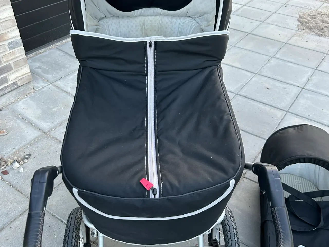 Billede 3 - Odder zip barnevogn med tilbehør