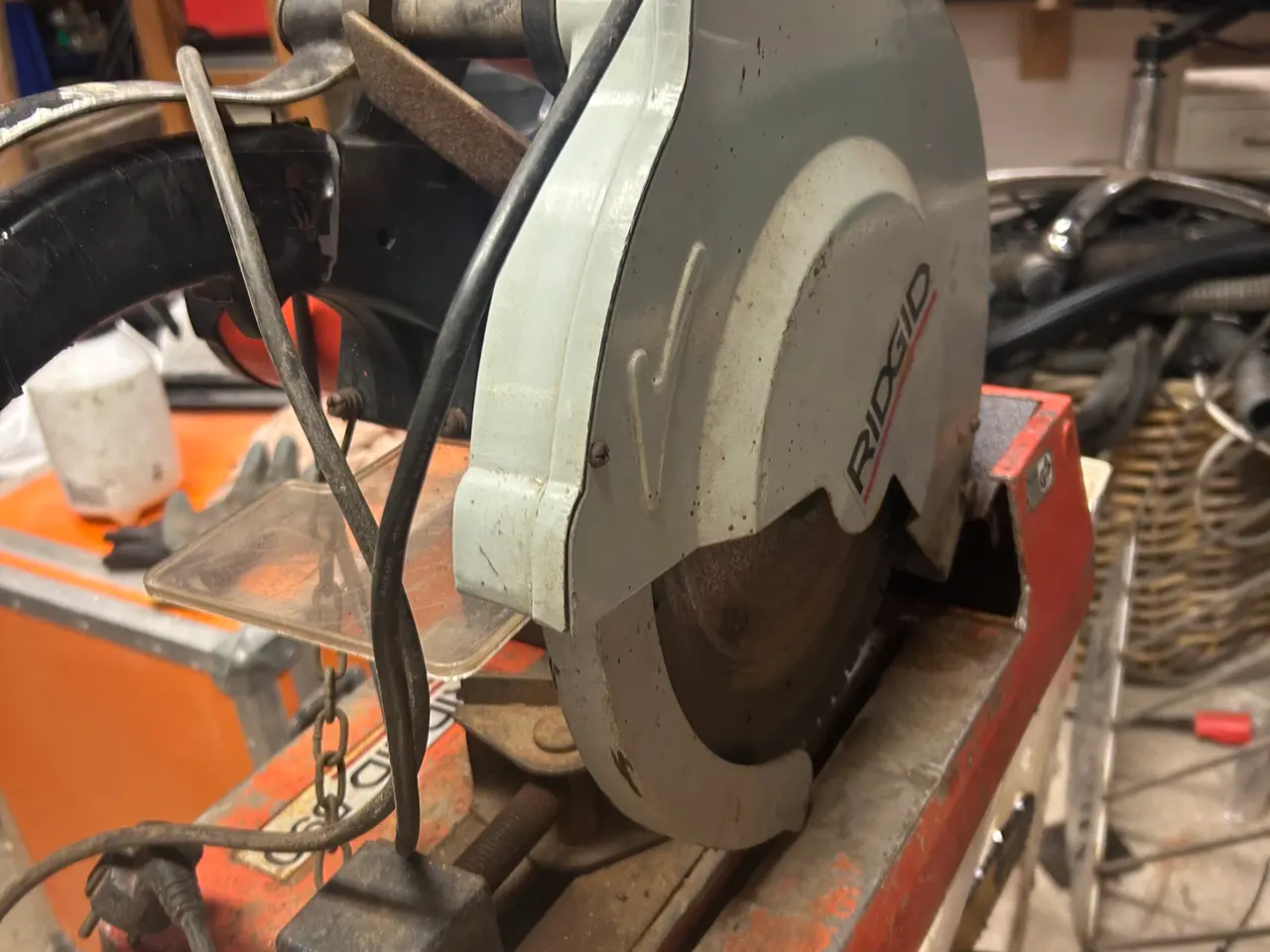 Billede 2 - Ridgid 590 jernsav 